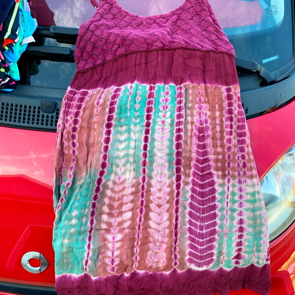 Raya Sun, dress, says XL….I think small, purple